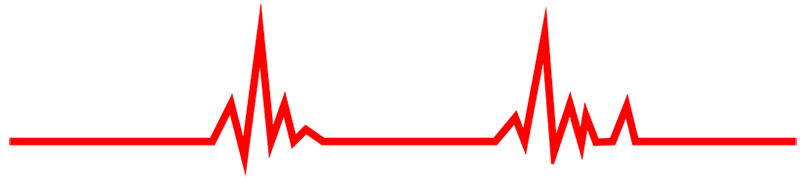 A plain red rectangular banner.